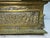 Large Antique Spanish Baroque 2 Tone Heavy Brass Ornate Dresser Casket Desk Box For Sale - Image 10 of 16