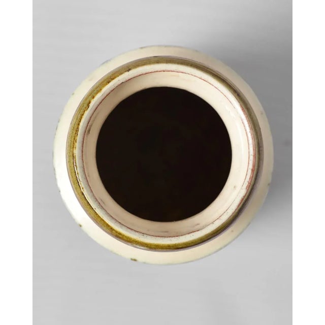 Mid-Century Danish Ceramic Vase For Sale - Image 4 of 8