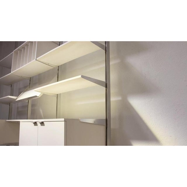 Aluminum CSS Wall Bookcase by George Nelson for Herman Miller For Sale - Image 3 of 10