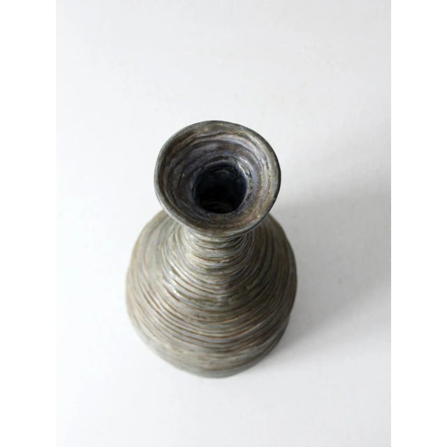 Ceramic Vintage Studio Pottery Vase For Sale - Image 7 of 11