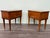 Mid-Century Modern Vintage Italian Bedside Tables, 1950s, Set of 2 For Sale - Image 3 of 17