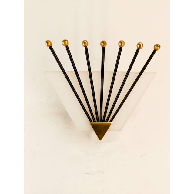 Fan Wall Light by Angelo Lelli for Arredoluce For Sale - Image 11 of 12