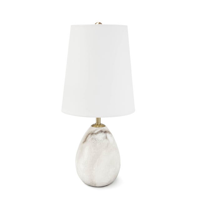 Beige Regina Andrew Jared Alabaster Mini Lamp For Sale - Image 8 of 8