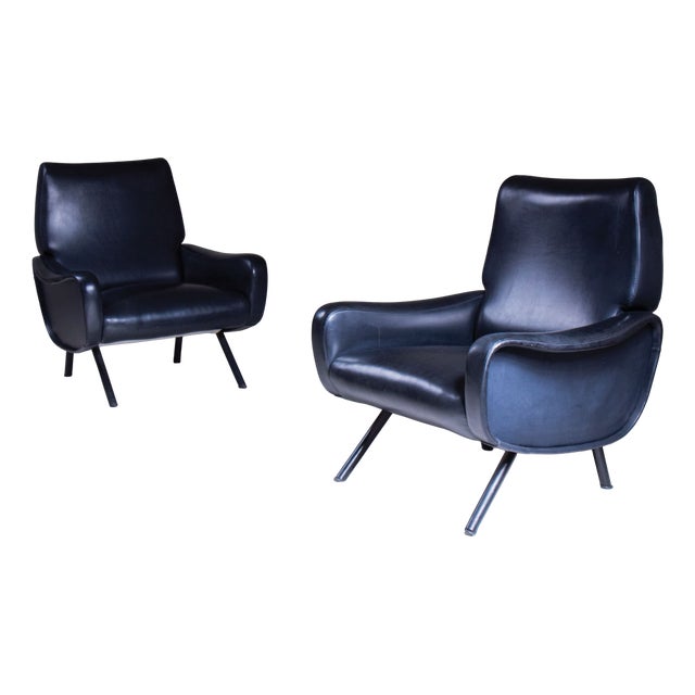 Set of Lady Armchairs by Marco Zanuso for Cassina, 1951 For Sale