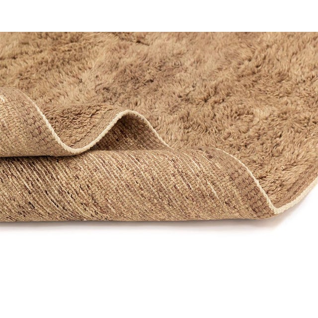 Early 21st Century Hand-Knotted Wool Rug by Azele Studio For Sale - Image 5 of 9