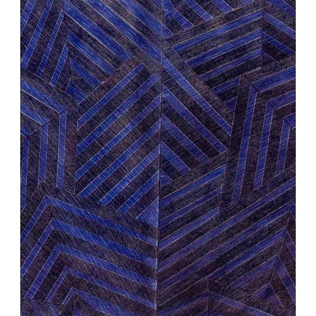 Late 20th Century Joseph Lawrence Gardella Geometric Mixed Media For Sale - Image 5 of 8
