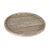 2020s Sutton Round Travertine Tray Set, Grey For Sale - Image 5 of 9