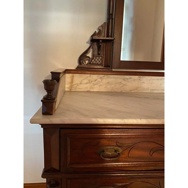 Antique Art Nouveau Commode For Sale - Image 12 of 14