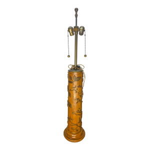 Late 20th Century Wallpaper Printing Roller Lamp