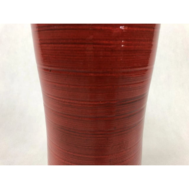 1970s Mid-Century Ceramic Vase from Steuler, 1970s For Sale - Image 5 of 8