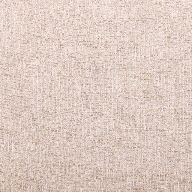 Wood Curved Wood & Tweed Mid-Century Modern Arm Chair For Sale - Image 7 of 7