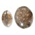 Pair of Brown Mid-Century Modern Murano Glass Sconces 1960s For Sale