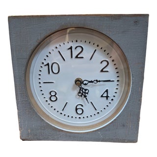 Rustic European Wall Clock For Sale