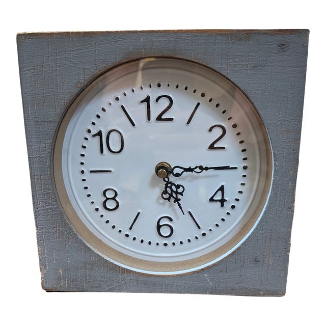 Rustic European Wall Clock For Sale