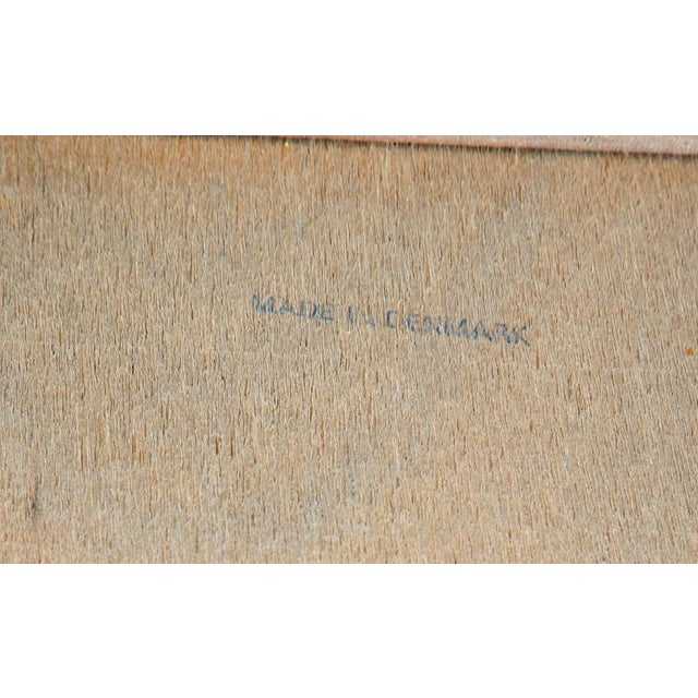 Brown 1960s Mid Century Danish Modern Credenza Bookshelf Cabinet Teak Shelves Cabinet Doors For Sale - Image 8 of 12