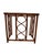 Wood Vintage Burnt Bamboo Rattan Nesting Tables With Glass Tops, Set of 3, C. 1970s For Sale - Image 7 of 17