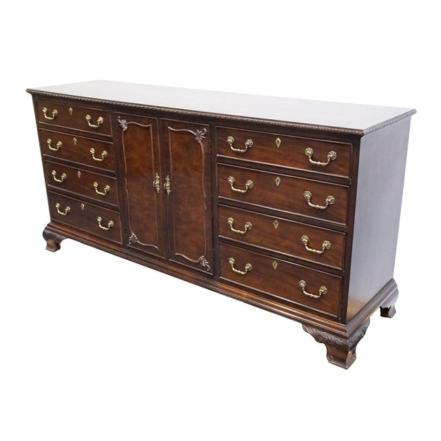 CENTURY FURNITURE Solid Mahogany Traditional Style 73" Triple Door Dresser 35.5" High 73.75" Wide 20" Deep We specialize...