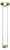 Hand-Blown Glass Floor Lamp by Naama Hofman for Naama Hofman Light Objects For Sale