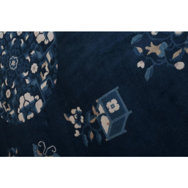 Textile Handknotted Chinese Peking Rug 5'7" X 8'2" For Sale - Image 7 of 12