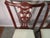Brown Pennsylvania House Set of Eight Solid Cherry Chippendale Style Dining Chairs For Sale - Image 8 of 12