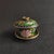 Vintage Chinese Green Cloisonné Enamel Floral "Three-Piece" Tea Bowl Set For Sale In Los Angeles - Image 6 of 6