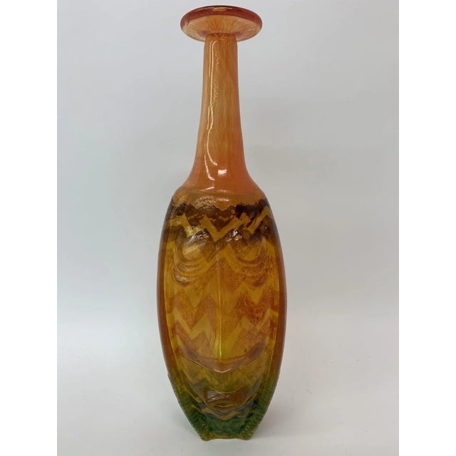 Rio Face Vase by Kjell Engman for Kosta Boda For Sale - Image 5 of 11