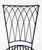 Set of 4 Black Iron Dining Side Chairs, C. 1980 For Sale - Image 14 of 18