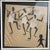1950s 1950s Work on Paper by Waylande Gregory, "Dancing (Black) Warriors With Spears" Art Deco For Sale - Image 5 of 5