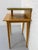 French Nightstand in Elm & Beveled Glass with Compas Feet, 1950s For Sale - Image 6 of 13