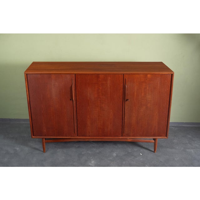 Danish Highboard in Teak, 1960s For Sale - Image 3 of 11