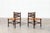 Wood Set of 19th Century English Oak Bobbin Corner Chairs, 1880 For Sale - Image 7 of 15