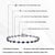 Mexican Style 6.13ct Natural Blue Sapphire & Diamond Pear Cut Tennis Bracelet for Her For Sale - Image 13 of 18