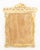 Tan Louis XV Style Carved Wood Framed Mirror For Sale - Image 8 of 8