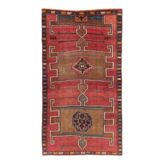 Galerie Shabab Collection Mid-20th Century Turkish Tribal Room Size Carpet For Sale