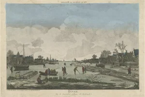 People Ice Skating and Playing Ice Hockey, Paper