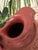 Ceramic 19th C Ottoman Terracotta Creamer Jug - Antique Tophane Redware Pitcher Ewer - Islamic Folk Pottery as Is For Sale - Image 7 of 8