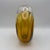 Vintage Art Glass Vase in Yellow and Turquoise by Jiri Suhajek for Moser Karlsbad, 1970 For Sale - Image 7 of 16