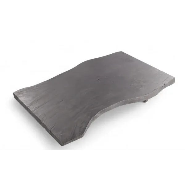 One Slab Living Edge 78 Inch Long Coffee Table For Sale - Image 4 of 11