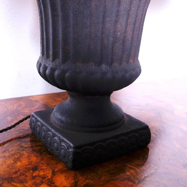 Cast Iron Table Lamp, 1960s For Sale - Image 13 of 18
