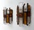 1970s Hammered Glass Wrought Iron Sconces by Longobard - Set of 4 For Sale - Image 9 of 12