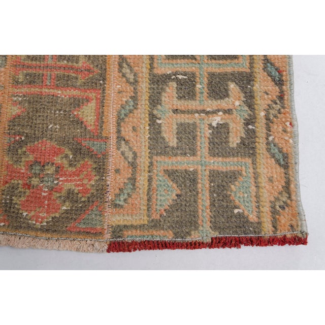 Vintage Anatolian Hallway Runner For Sale - Image 10 of 10