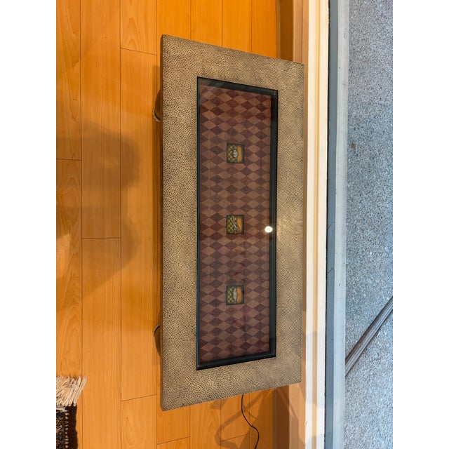 1997 Fabian Garcia “Rock Paper Scissors” Hand-Painted Coffee Table For Sale In San Francisco - Image 6 of 6