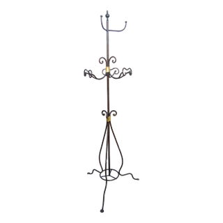 Coat Rack in Wrought Iron, 1800s For Sale