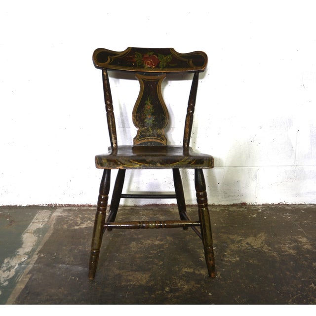 Hitchcock 19th Century American Hitchcock Chairs Set of 6 For Sale - Image 4 of 6