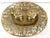 Louis XV Style Napoleon III Double Inkwell on a Chiseled Gilt Bronze Tray For Sale - Image 11 of 11