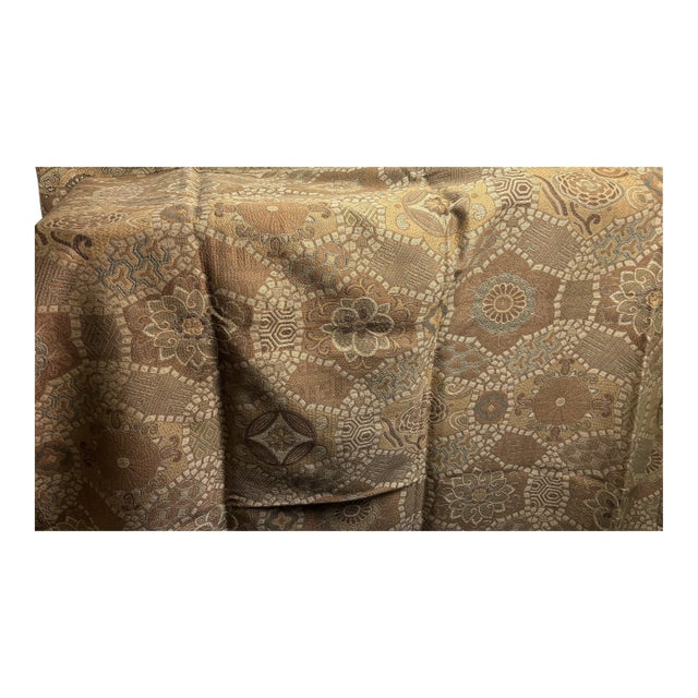 Clarence House Viscose & Cotton Brocade 1/2 Panel For Sale