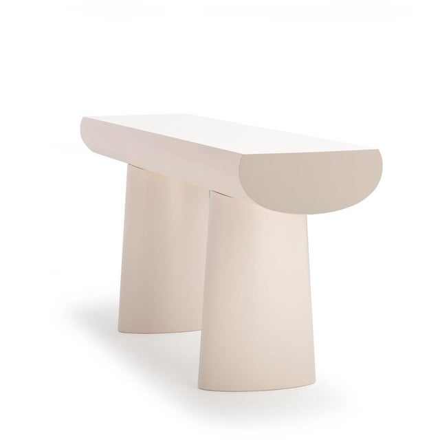 Consol Table by Aldo Bakker Tranquil and seductive, Aldo Bakker's Console floats exquisitely between sculpture and...