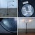 Late 20th Century Postmodern Floor Lamp Model 2505 by Holtkotter Leuchten Twin Arm Black Metal For Sale - Image 15 of 18