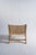 Reclining Armchair in Natural Wood and Woven Rattan For Sale - Image 12 of 18