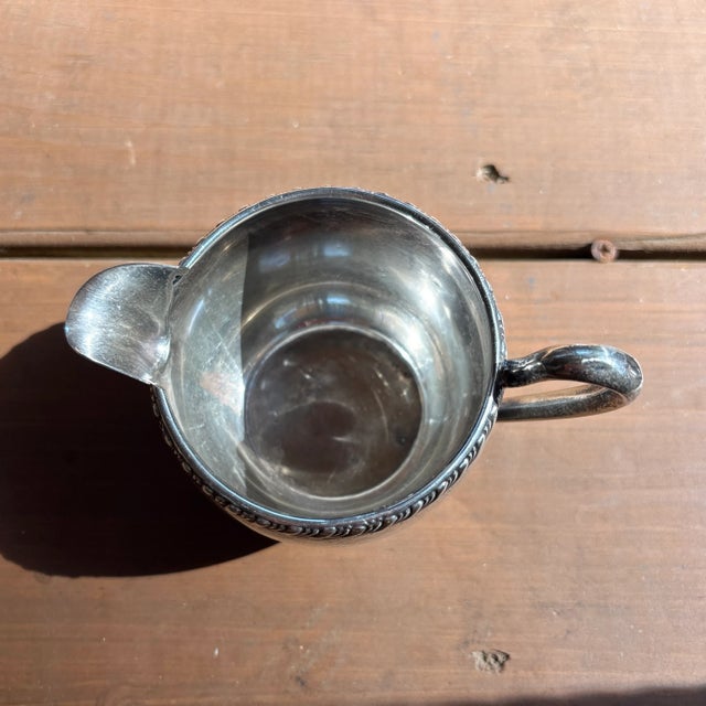 Early 20th Century M. Fred Hirsch Co Sterling Creamer and Sugar For Sale - Image 10 of 12